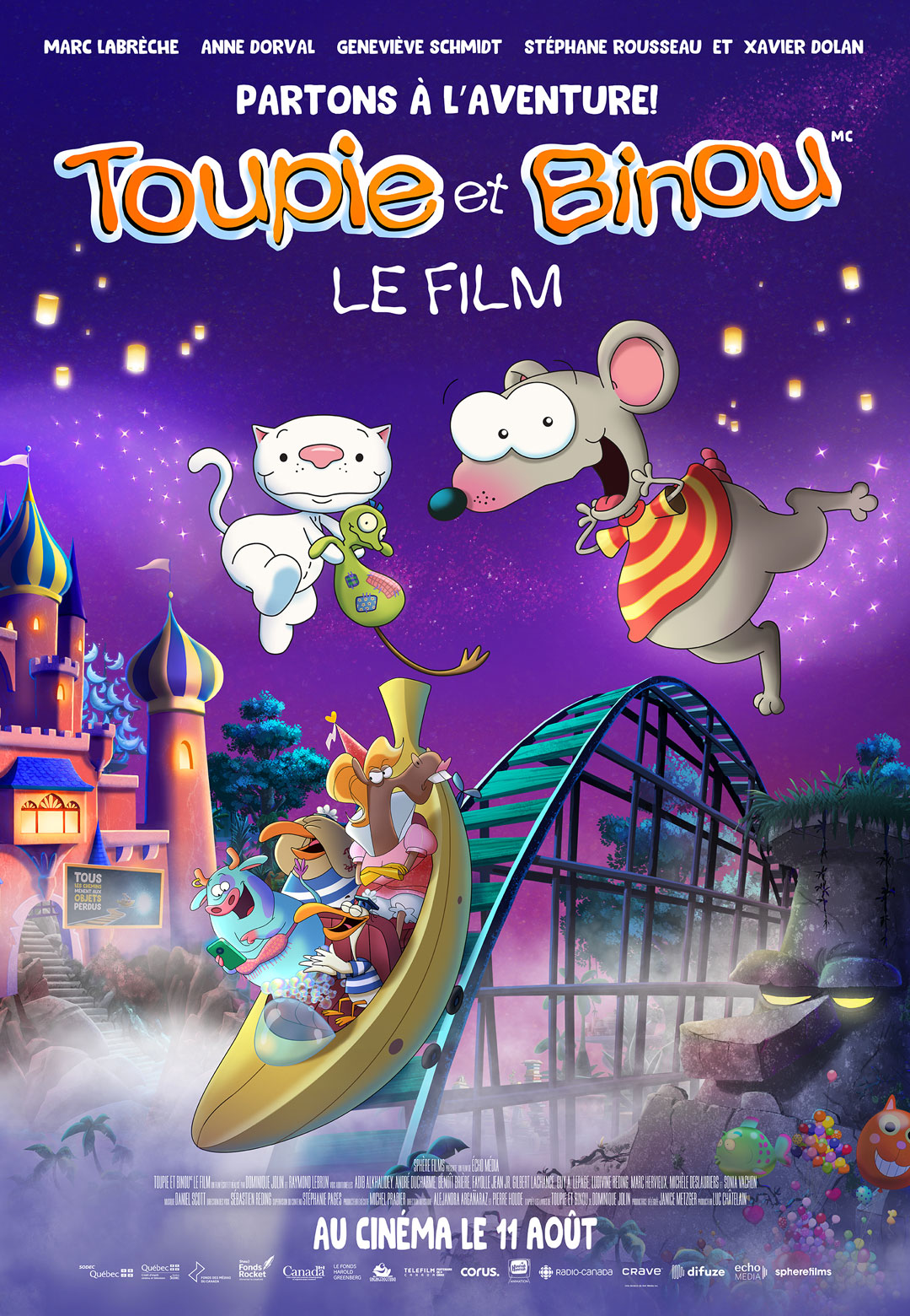 Toopy and Binoo The Movie Telefilm Canada